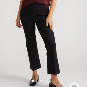 Universal Standard Amaya ponte kick flare crop pants size M/18/20/2X